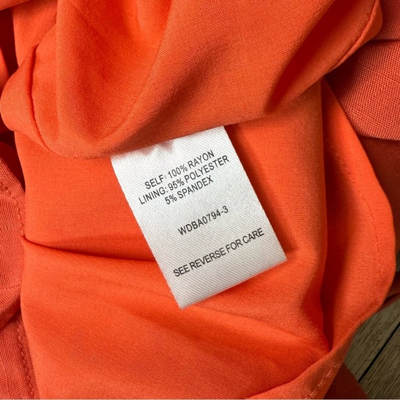 Lost + Wander Ruffle Mini Dress XS in Deep Orange - Picture 6 of 7
